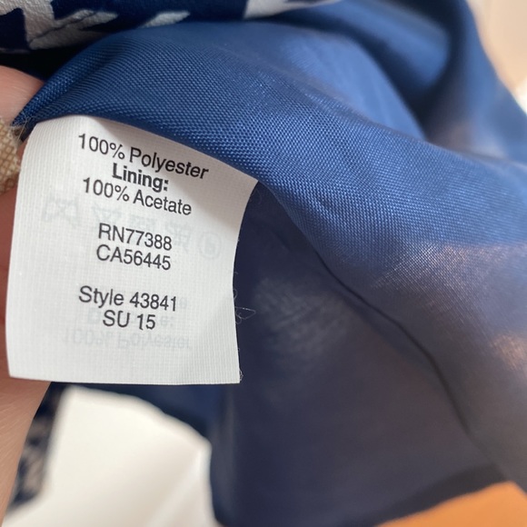 J. Crew Size 6 Pattern Dress - NWT - - Picture 4 of 4